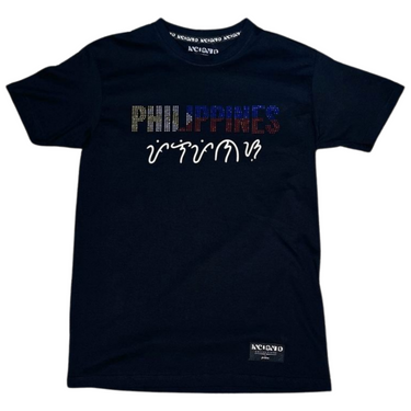 Philippines Baybayin Rhinestone Fusion T-shirt
